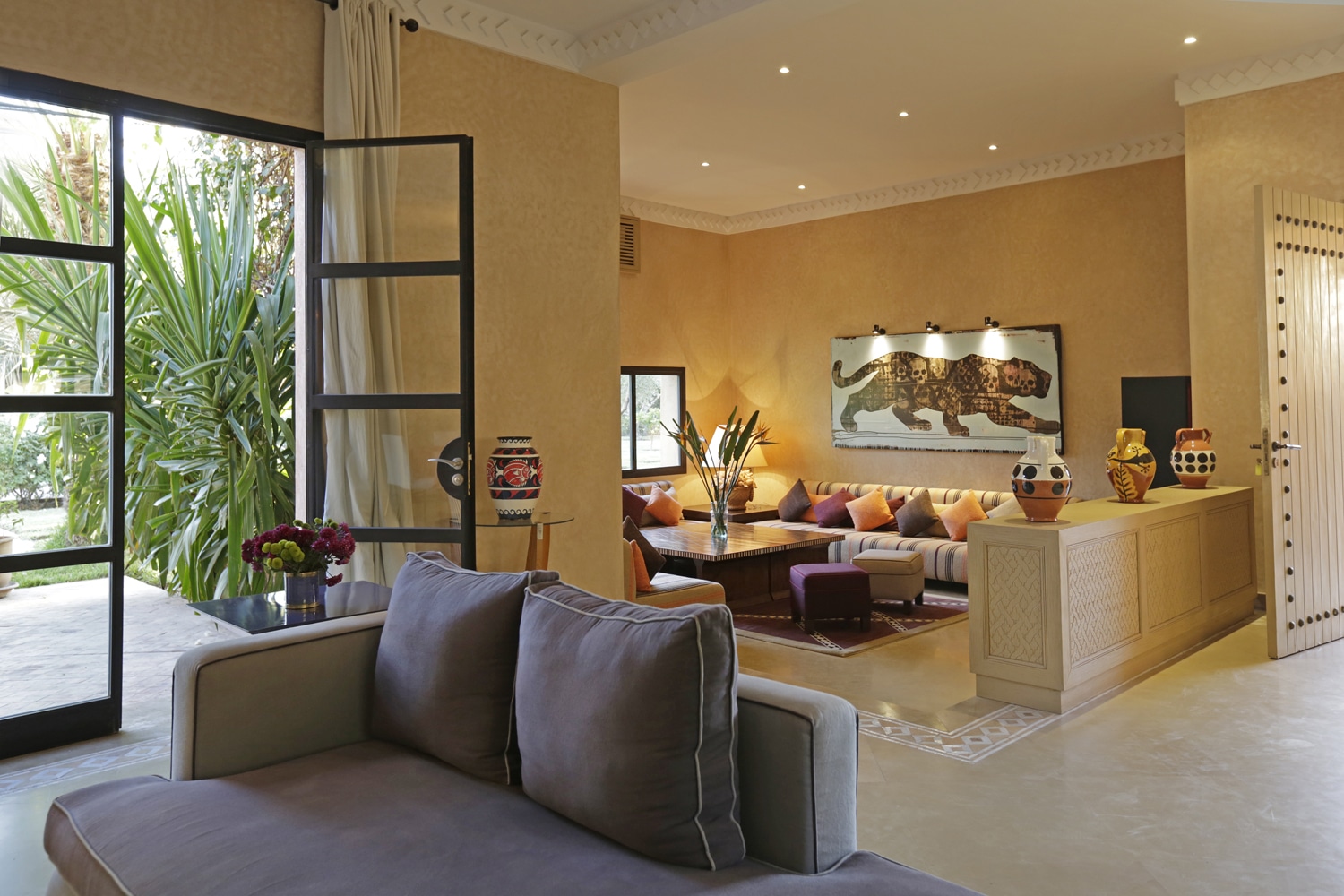 salon villa TIFISS Marrakech