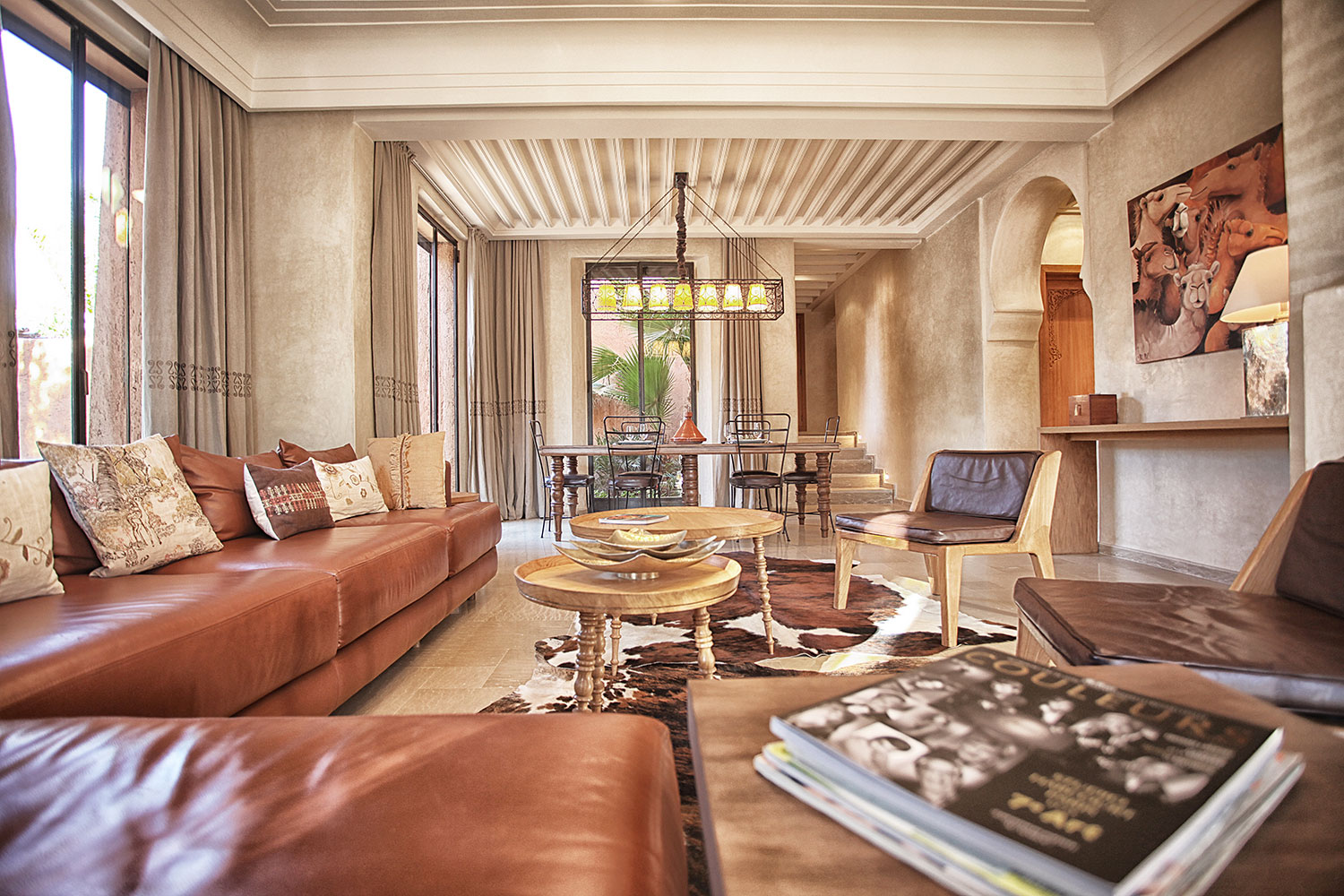 Salon villa LANKAH Marrakech