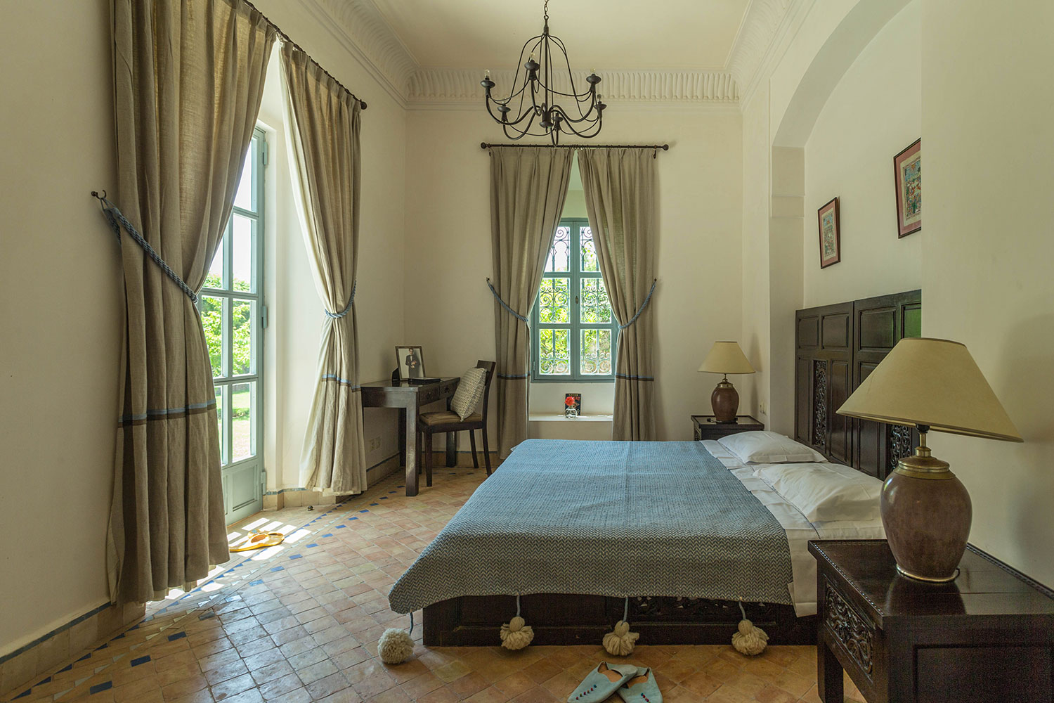 chambre villa AKHDAR Marrakech