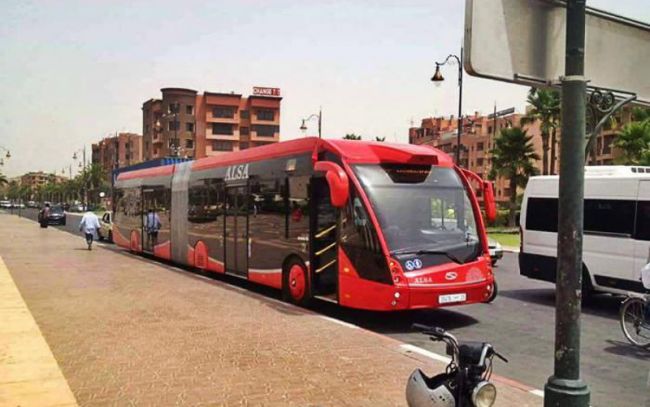 tram bus marrakech