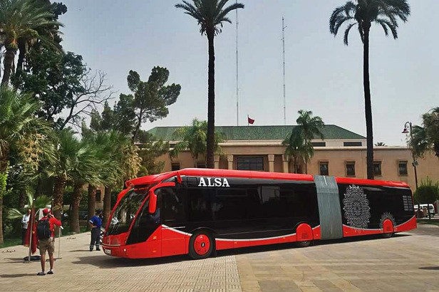 tram bus marrakech