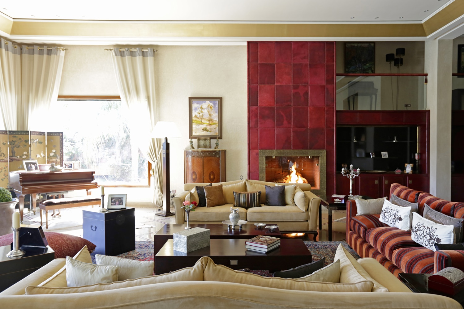 salon villa MEZIANE Marrakech