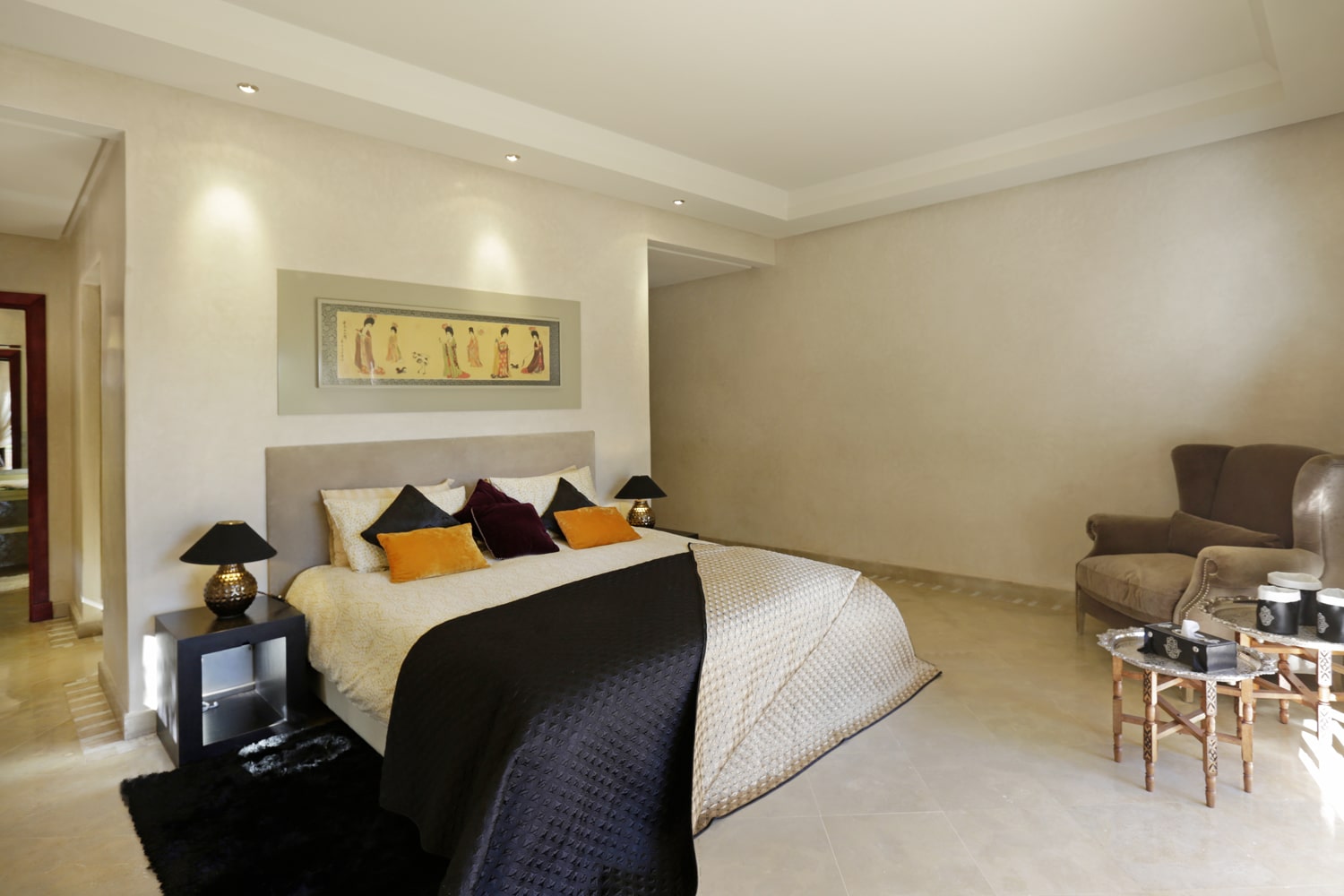 Chambre villa MEZIANE Marrakech