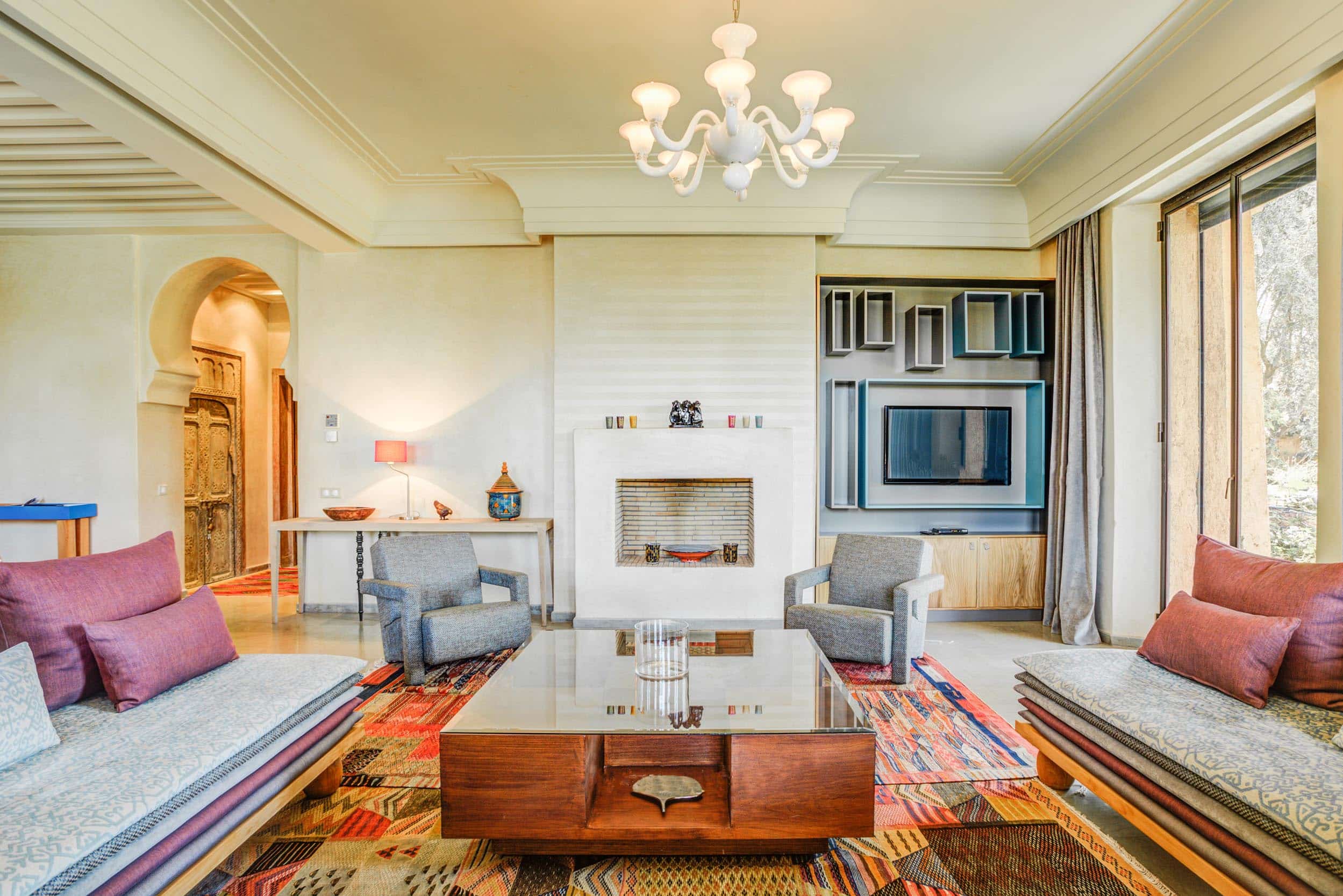 Salon villa YENMOZ Marrakech